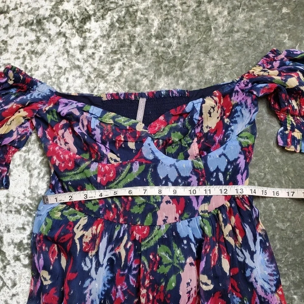 Urban Outfitters‎ Off The Shoulder Floral Dress